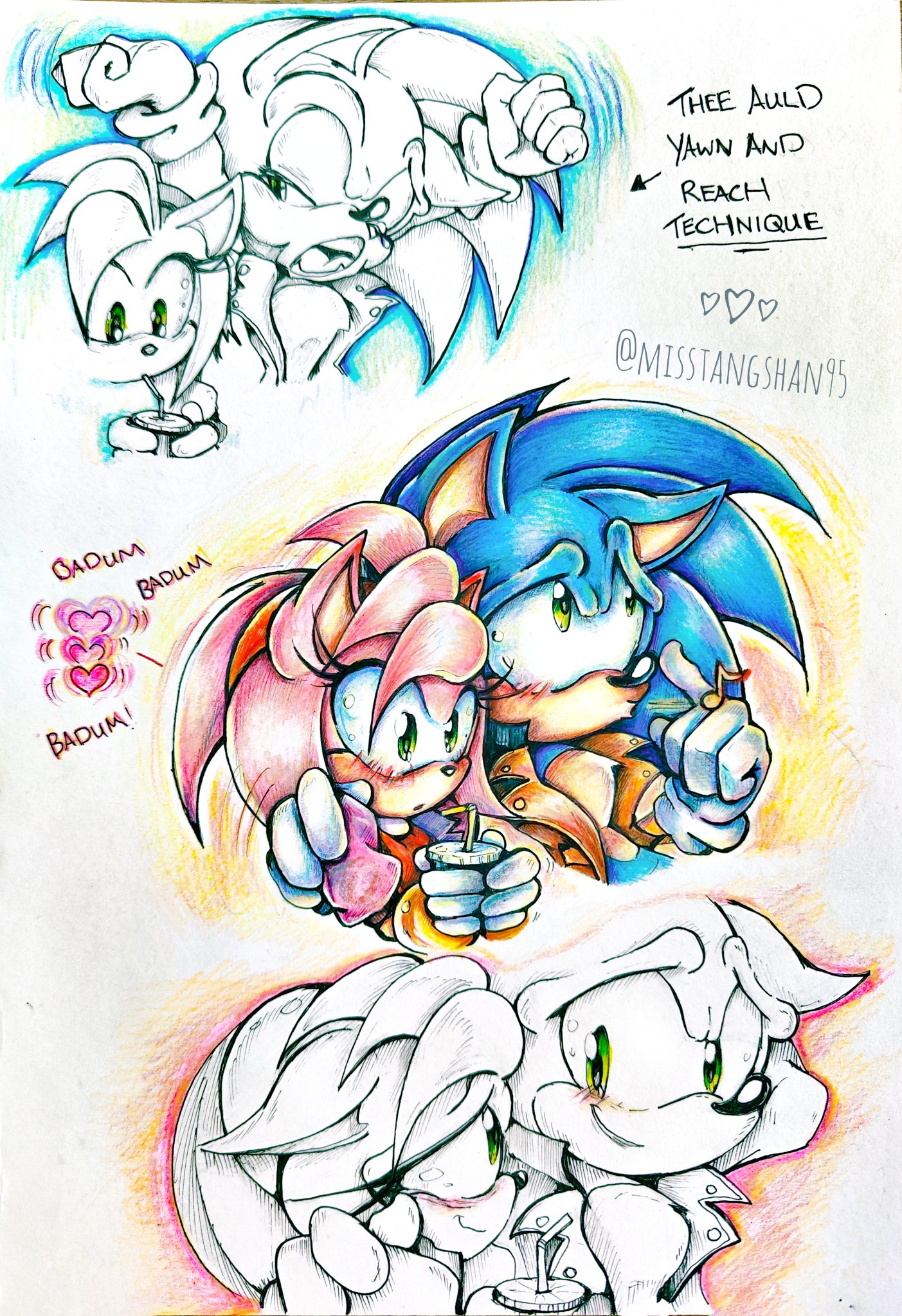 Sonamy 2022 content makes me so happy man (@itsanastaseal) :  r/SonicTheHedgehog