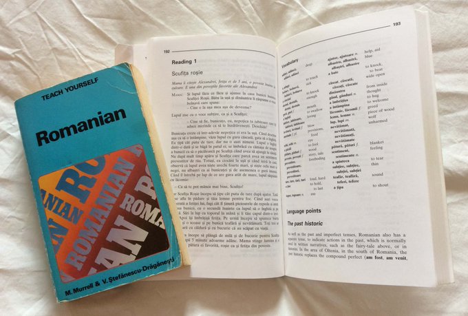 If you want to learn a new language &amp; you know some French, try Romanian. Not only is Bucharest known as 'Little Paris', but Romanian words like om, creion, machiaj &amp; sondaj are simpler spellings of the French words. What better way to celebrate Romanian on #RomanianLanguageDay!