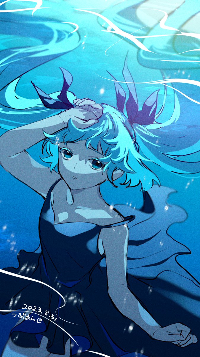 初音ミク 「ミク 」|つぶあん◎のイラスト