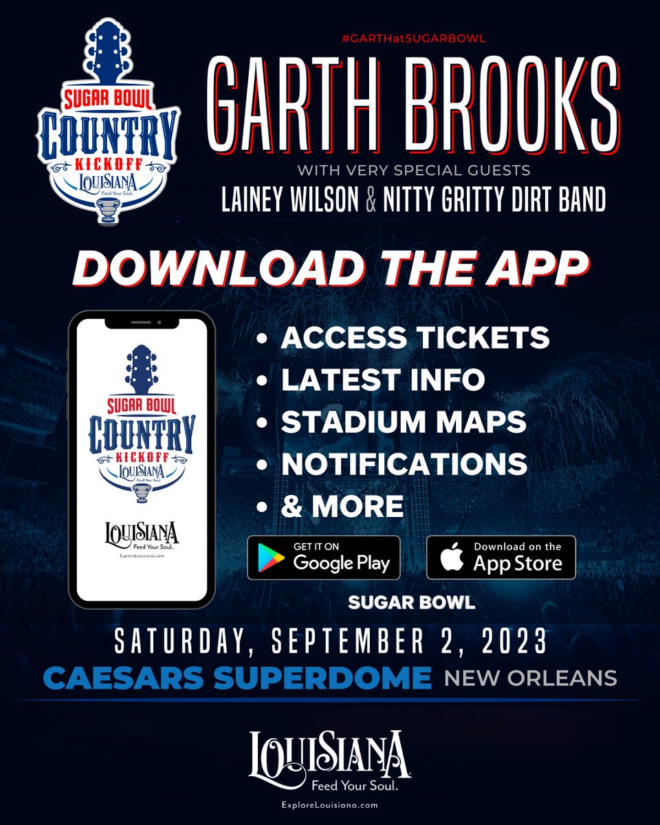 Sugar Bowl Country Kickoff tweet media