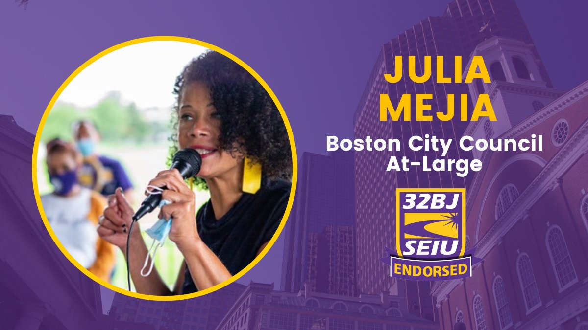 <a href="/juliaforboston/">Julia Mejia</a> for re-election as Boston City Councilor, At-Large.