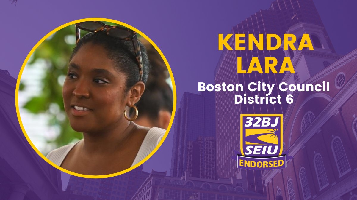<a href="/CllrKendraLara/">Kendra Lara</a> for re-election as Boston City Councilor, District 6.