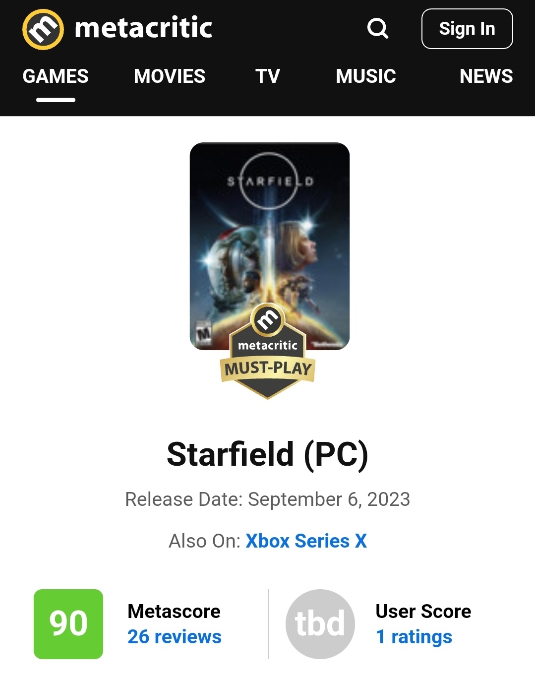 What Games to Play on PC - Metacritic