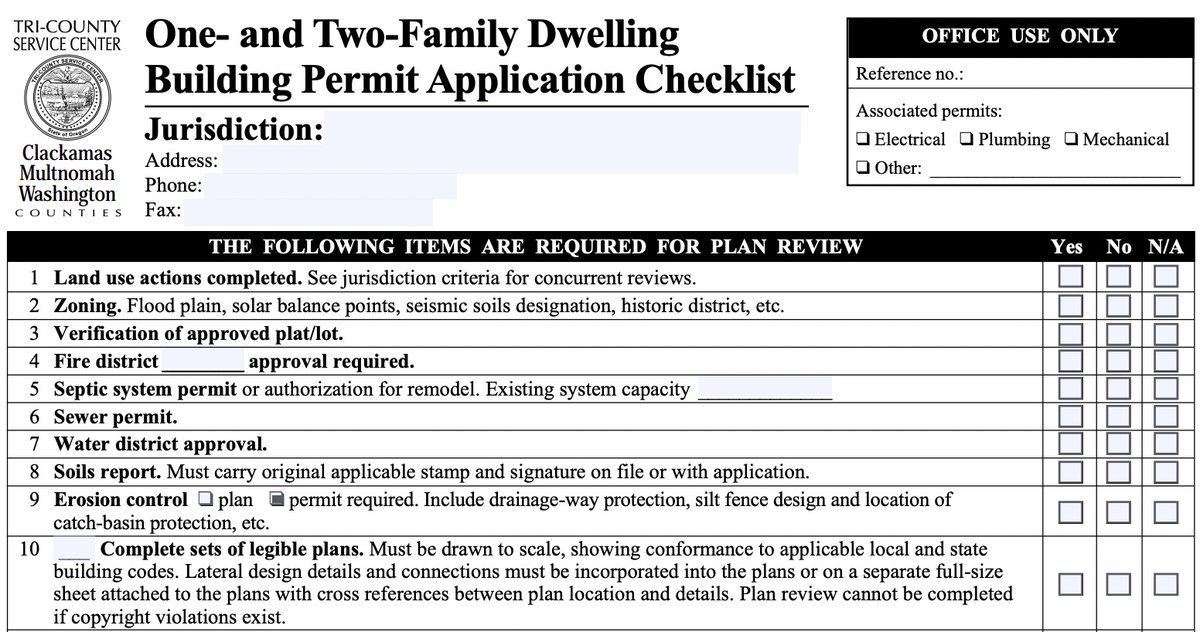 📷
Good Morning, Team!

As a follow up to yesterday's post (below), I wanted to give you a quick update...

Yesterday afternoon I spoke with the City of Forest Grove's Building Department and went through my questions line-by-line regarding the feasibility of building the 2 ADU's