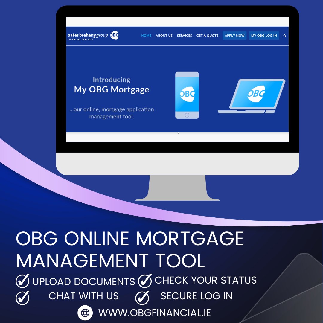 oatesbreheny's tweet image. Have your mortgage application at the touch of a finger with our exclusive online mortgage management system - Check it out!
Contact us to find out more
📞 071 9194194
📩 mortgages@obg.ie
🖥️obgfinancial.ie/services/mortg…
#mortgageadvice #makingmortgageseasy #GoBroker #oatesbrehenygroup