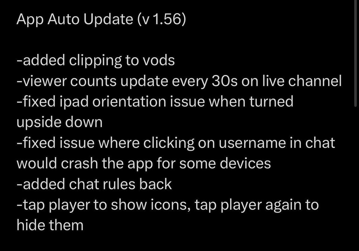 StikksPikks's tweet photo. 🚨 A UPDATE went live yesterday on the Kick App 🚨

 here’s a few fixes:

Retweet✅
Drop them links✅ https://t.co/pjSuHsZ6ar