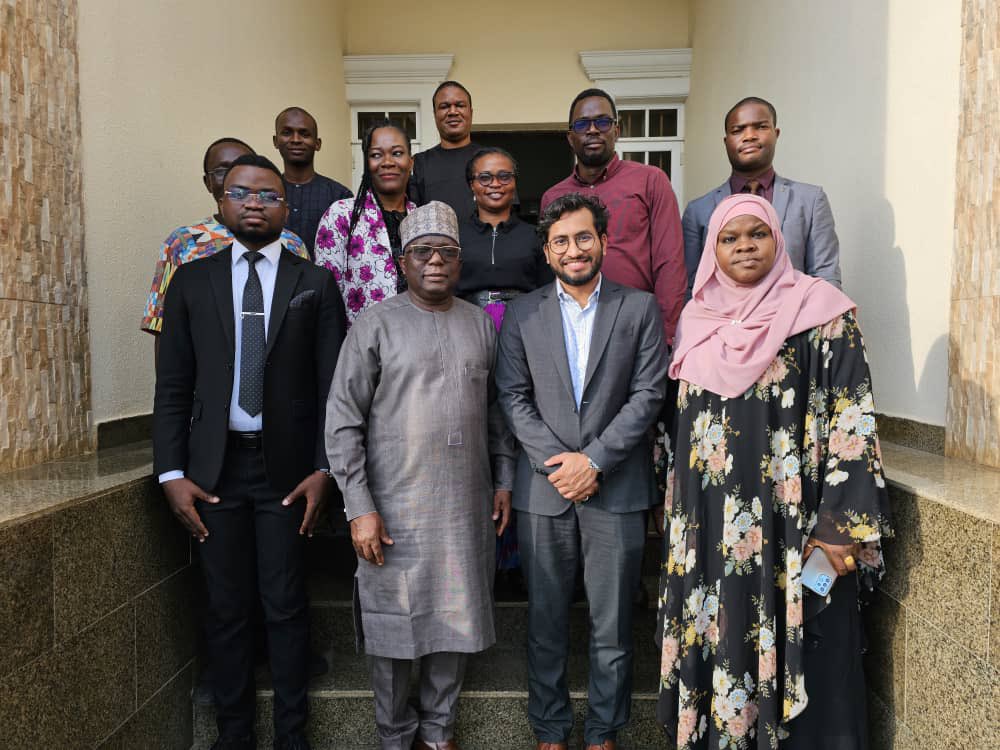 DrSalisuDahiru's tweet photo. This afternoon, Ali Haider of Global Center for Adaptation (@GCAdaptation) and his team visited the DG @NCCCNigeria where they discussed Nigeria’s GCA projects approval…. #ClimateActionNow #NCCC #ClimateSolutions #ClimateSolutions #climatefinance https://t.co/0Yh5WghgR5
