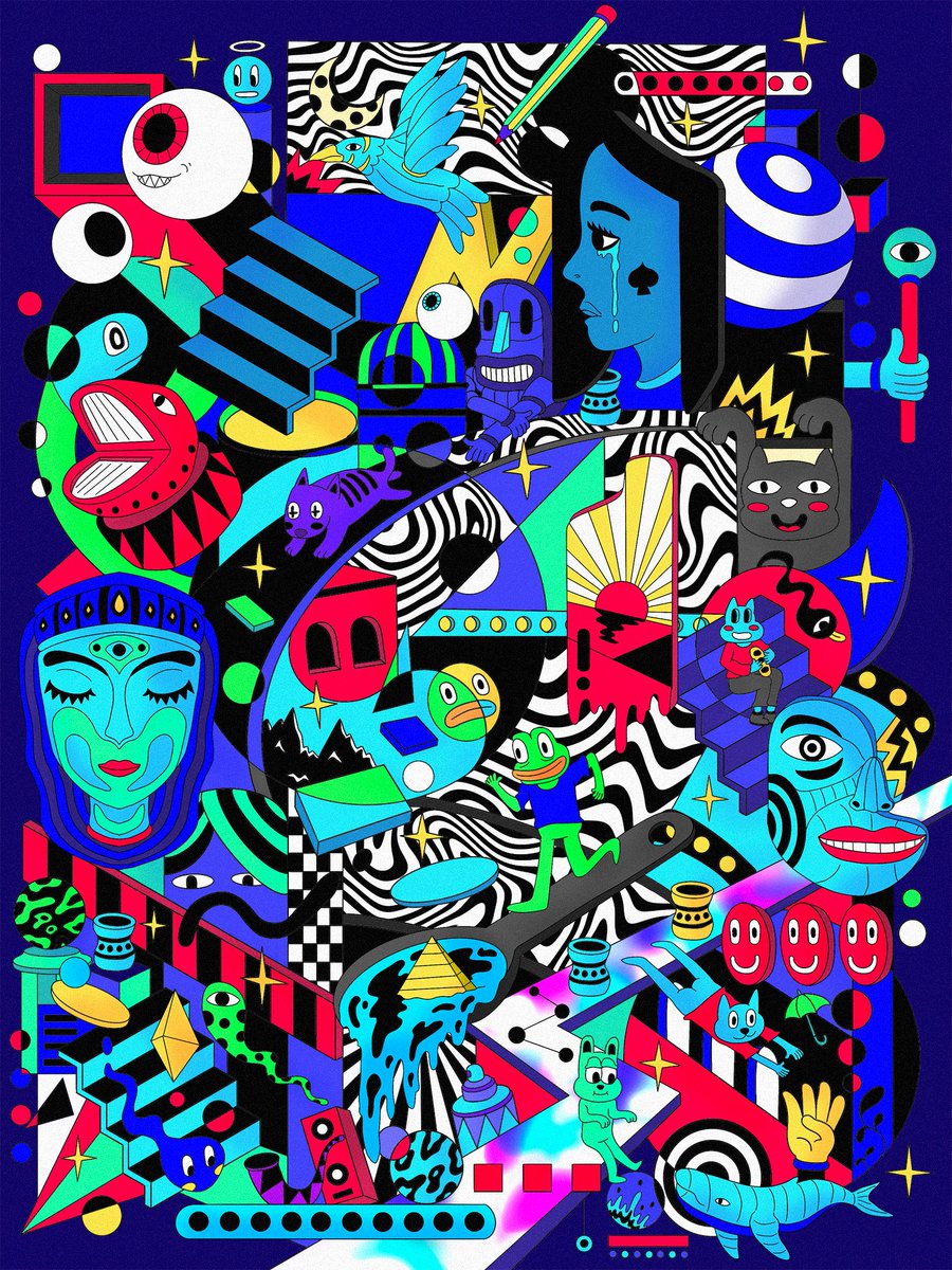<a href="/A_Magic_Forest/">MarcelloArt</a> "Looper" ⏲️  on <a href="/objktcom/">objkt</a>
4  #XTZ  3/ 12 ed