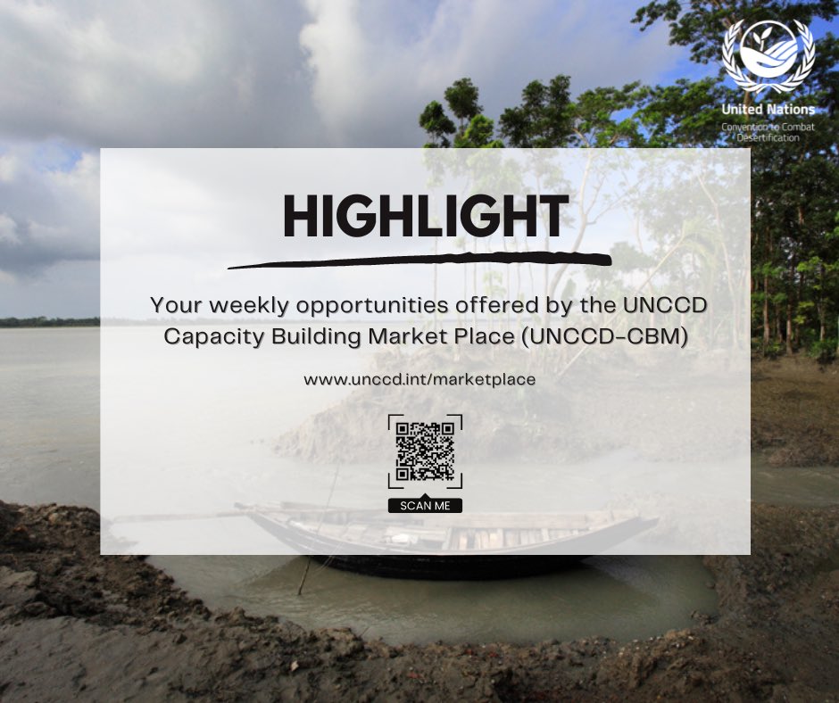 UNCCD Capacity Building Marketplace tweet media
