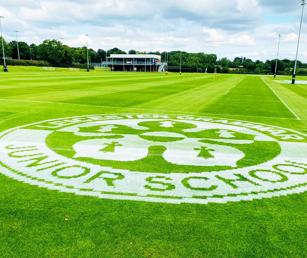 Nearly ready and looking forward to welcoming everyone back next week. <a href="/TurfTankUK/">Turf Tank UK</a> doing an amazing job with one of our three logos!! 🌱☀️🏉🏑