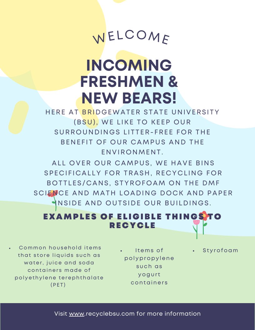 BSU Recycling Program tweet media