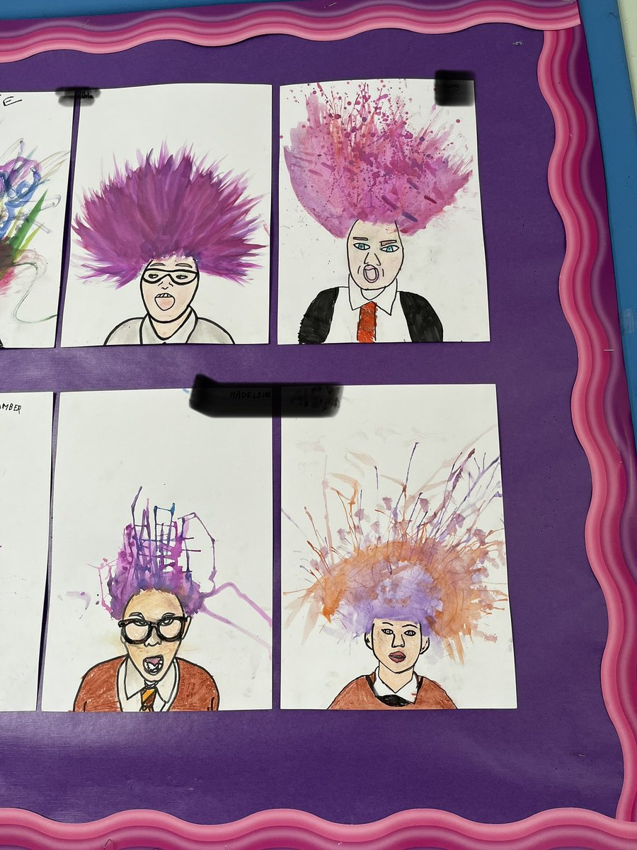 Introducing P7Q and their crazy hairstyles!!!! 🤪 <a href="/WestquarterPrim/">Westquarter Primary</a>