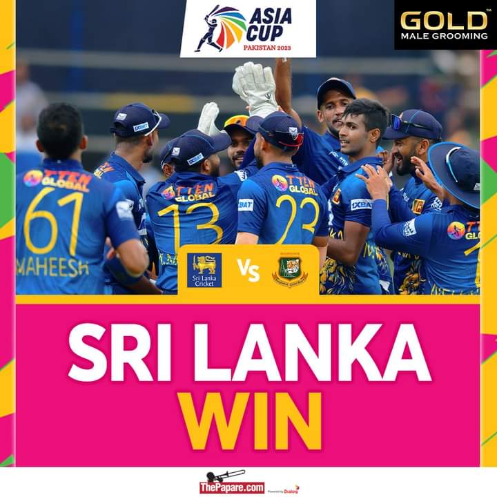 LASITHDISSANAY3's tweet photo. Congratulations lions 💙 
Won 5 wickets in first match Asia Cup 
Grate start to the group stage defending champions 💙💫
.
.
.
.
.
#AsiaCup2023  #SLvsBAN #DasunShanaka  #SadeeraSamarawickrama  #CharithAsalanaka #ShakibAlHasan #SriLanka  #Bangladesh #SLC https://t.co/LsJq4akAI7
