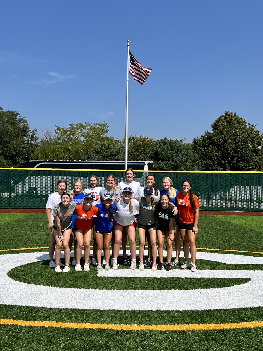 LTcoachshirk's tweet photo. Thank you @GretnaSoftball for the hospitality! An amazing facility to practice on! Can’t wait to play here tonight! 🥎 #legendtitanssoftball https://t.co/bQixWq7agk