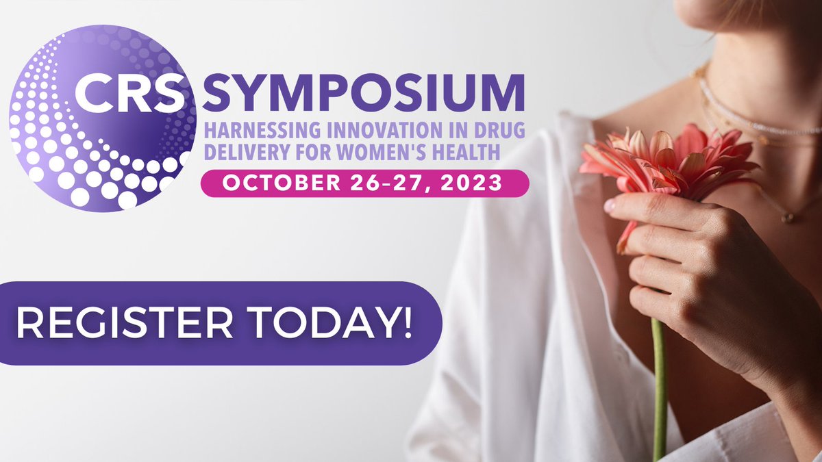 CRS Membership for the Remainder of 2023!
😀Register today! ow.ly/C27Z50PGu0B

When you register for the Women's Health Symposium, you receive CRS membership for the remainder of 2023!

#crs #deliveryscience #women #womenshealth #WomenHealthSymposium