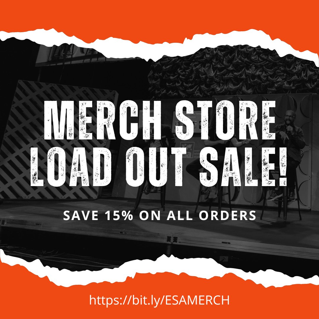 Event Safety Alliance (@eventsafety4all) on Twitter photo We're gearing up to create a pile of new merch for the holiday season, so it's time to load out our remaining stock at the ESA merch store! Starting today, you can save 15% off all remaining items, including safety vests, gloves, polos, and more. bit.ly/ESAMERCH We're gearing up to create a pile of new merch for the holiday season, so it's time to load out our remaining stock at the ESA merch store! Starting today, you can save 15% off all remaining items, including safety vests, gloves, polos, and more. bit.ly/ESAMERCH