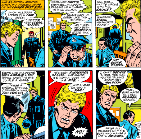 MarvelADay's tweet photo. #MarvelADay #Cap152 This issue's Subplot Theater presents Muldoon getting suspended for reasons we'll find out a little later. - VA https://t.co/GLjNbyBhDV