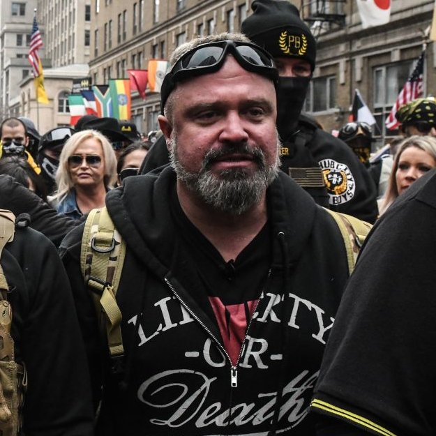 BREAKING: another January 6th insurrectionist just found the fuck out:

Joe Biggs, one of the Proud Boys leaders, was just sentenced to 17 years in prison for seditious conspiracy.  

BOOM!!!