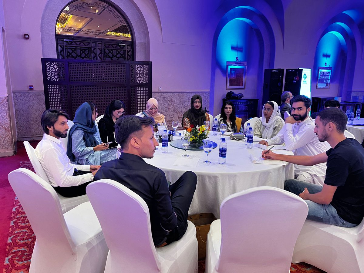NYCCC_PK's tweet photo. The Team @UNYouthCC while attending NDRMF commemorating completion of first batch of projects 31st August, 2023.
Inaugural Session
@bilal1anwar @ndrmfpk @UNYouthCC
#optimisingimpact https://t.co/fXTsOYtsTV