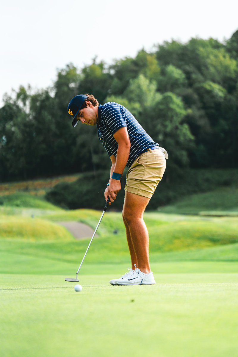 WVUGolf's tweet photo. 3️⃣ more days!

#HailWV https://t.co/eVdEOzcjrR