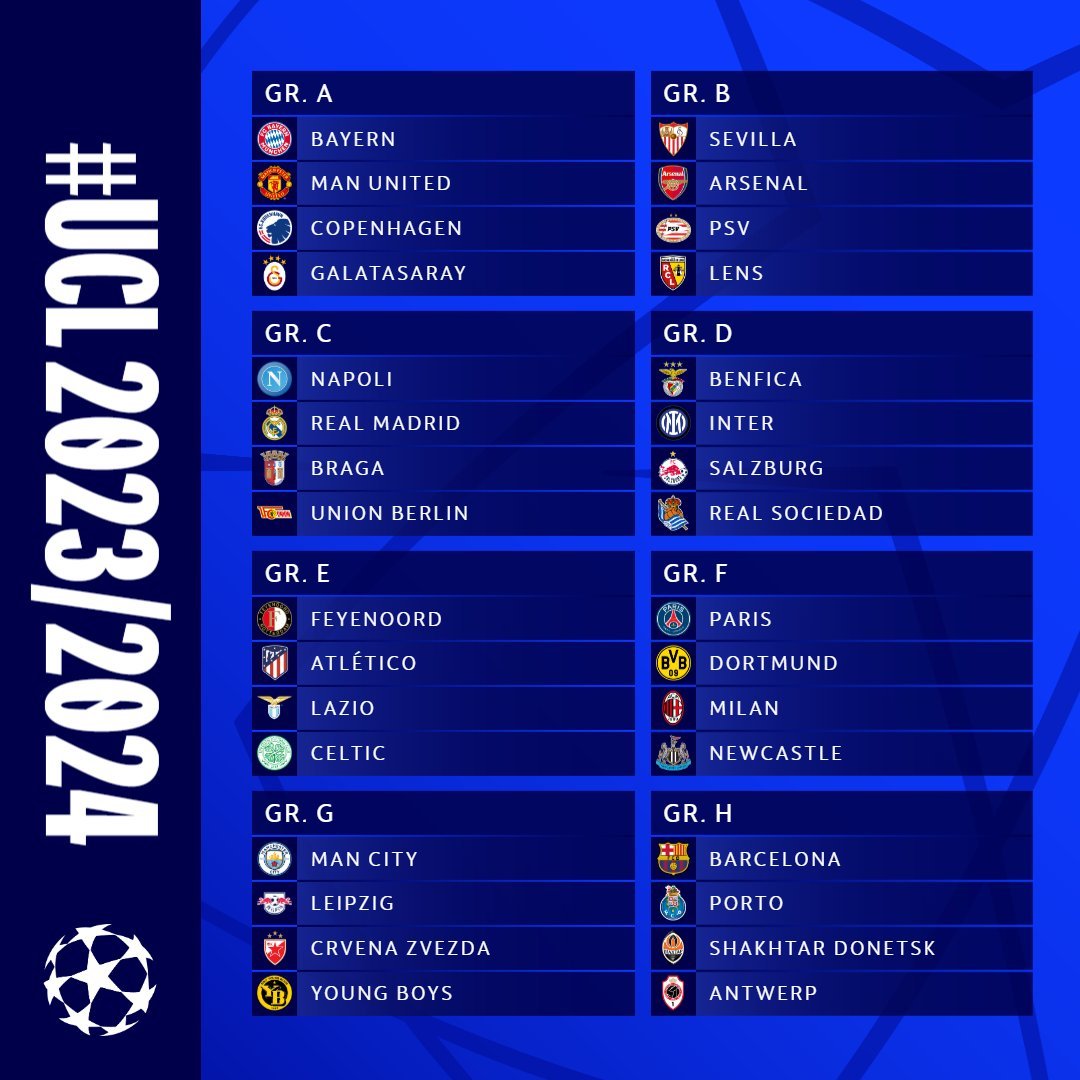 UCL_Turkiye's tweet photo. 🇹🇷 SON DAKİKA!!!

✅Temsilcimiz GALATASARAY'ın UEFA Şampiyonlar Ligi'nde ki rakipleri belli oldu. https://t.co/ySMF5wvMqD