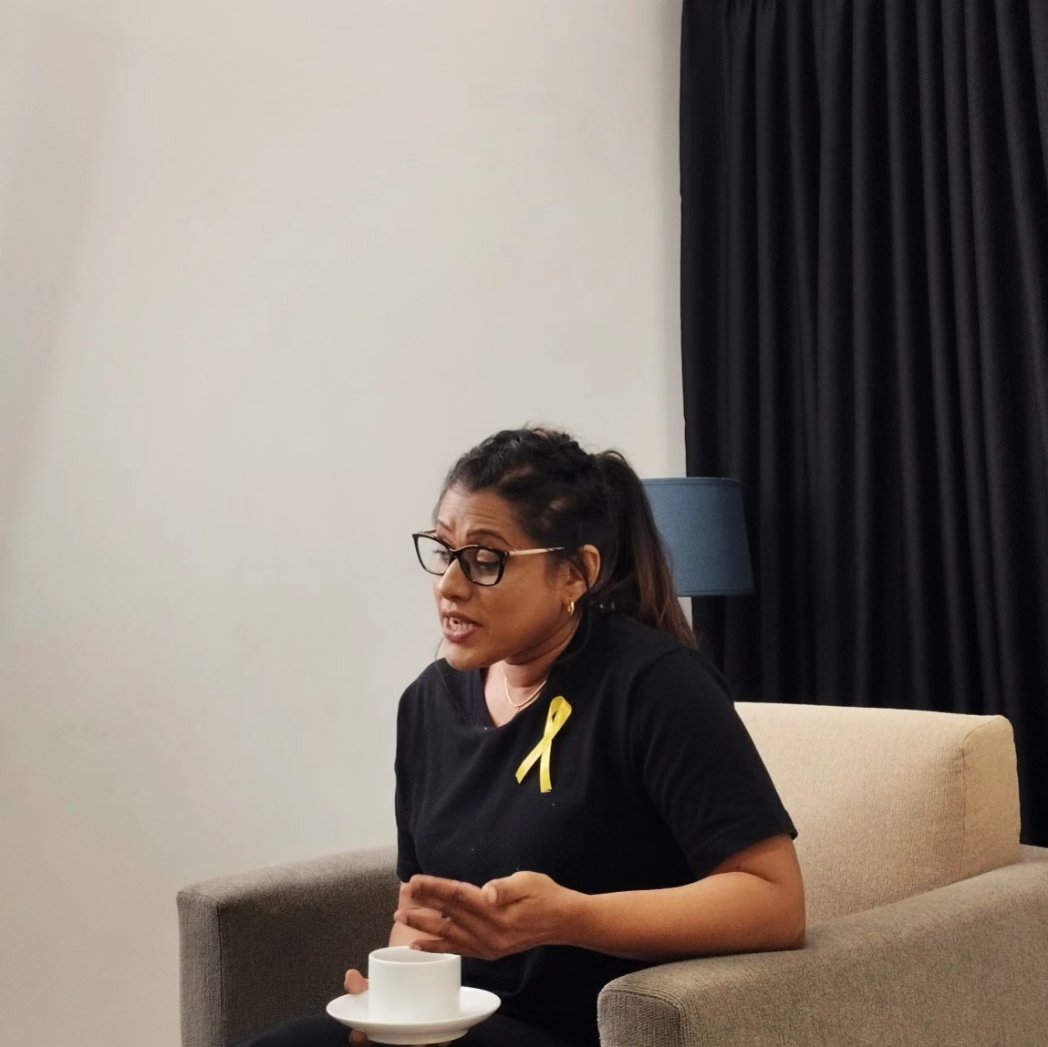 esaf_sl's tweet photo. Meet our incredible founder Rashani Meegama (Attorney-at-Law), a true superwoman and a stage 4 endometriosis warrior. https://t.co/pGM2J09O3u