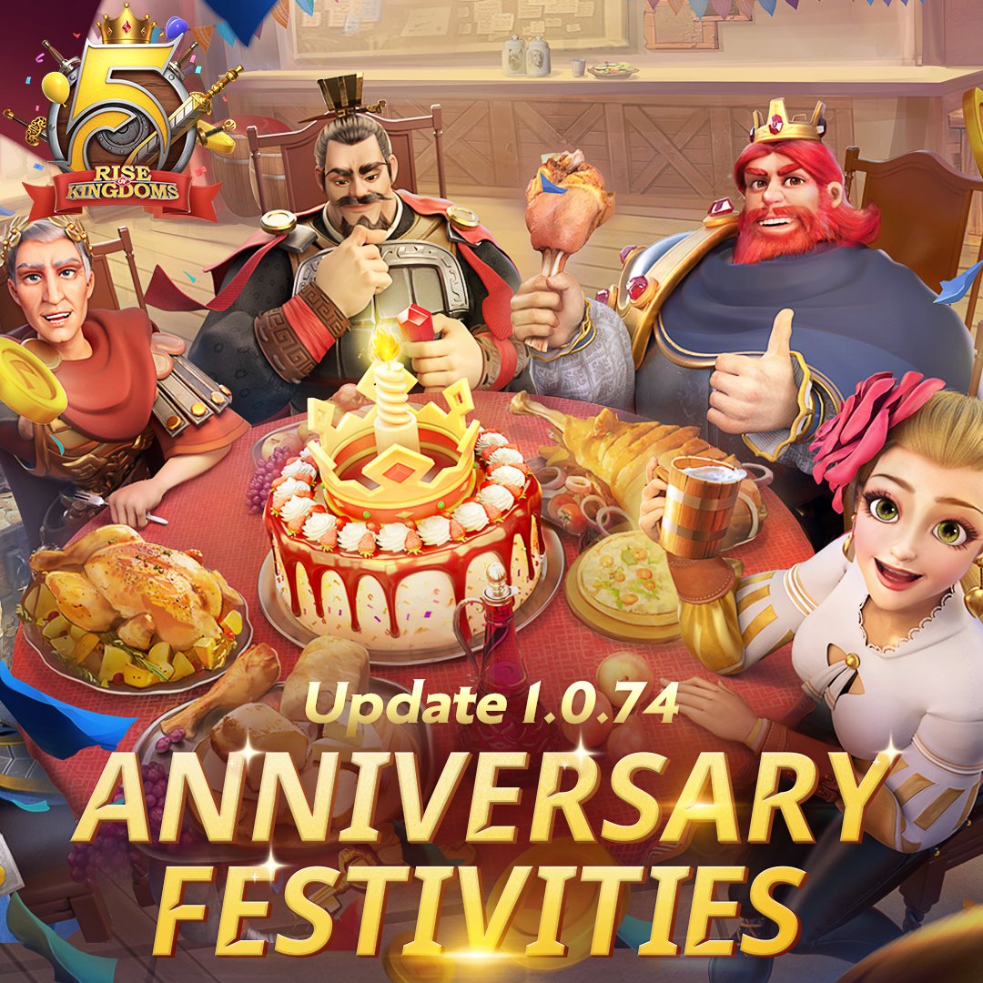 Rise of Kingdoms on X: 🎊During the anniversary celebration, we