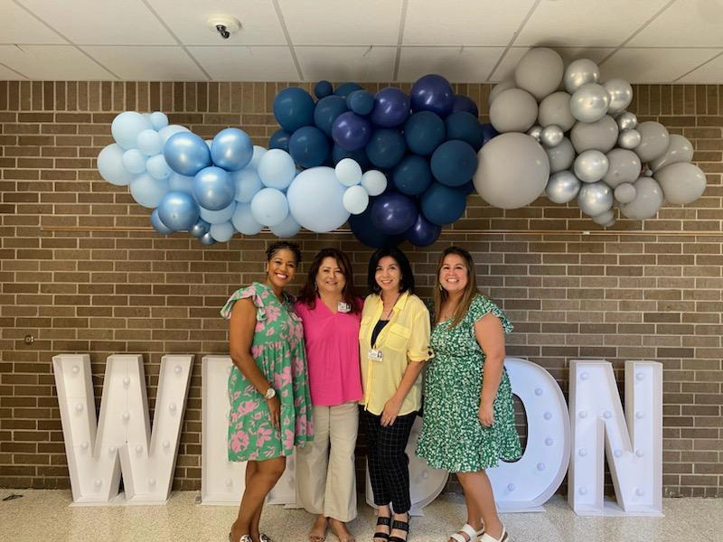 We at @CFISDWilson  appreciate all of the #love and #support from #CFISD Bilingual/ESL department! Thank you, @VirginiaREADs and Araceli, for the resources. The teachers and students are ready to begin! @KiaWillis7 #teamwork #cfisdspirit #emergentbilingual