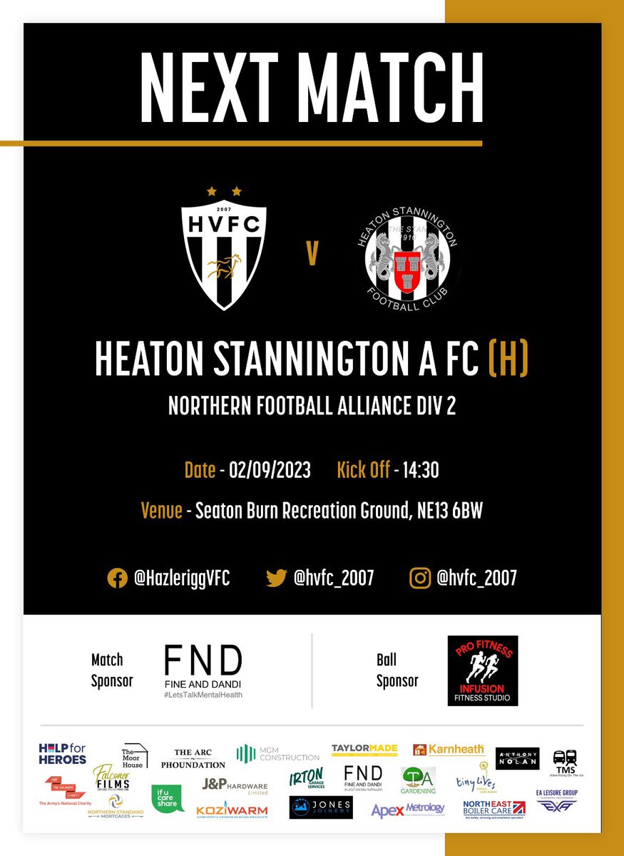 Hazlerigg Victory FC tweet media