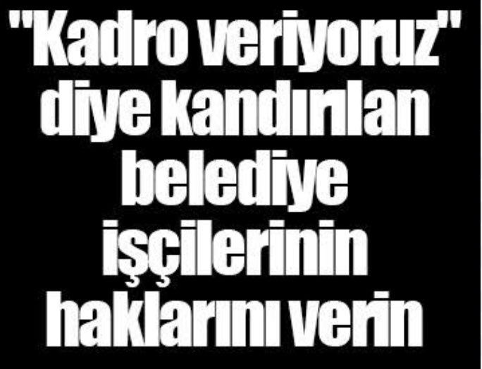📢Belediye Şirket İşçilerinin Sabrı Tükendi #Geçinemiyoruz

#BelediyeÇalışanıKadroya

Seyyanen #HakemHeyetiAdilOl #SONDAKİKA Enflasyon AF İSTİYORUZ Mehmet Şimşek Yarrahi #kozal Kura #izenr Benzine 97 #bist100 #miatk Cüneyt Özdemir Vladimir Putin #FenerinMaçıVar