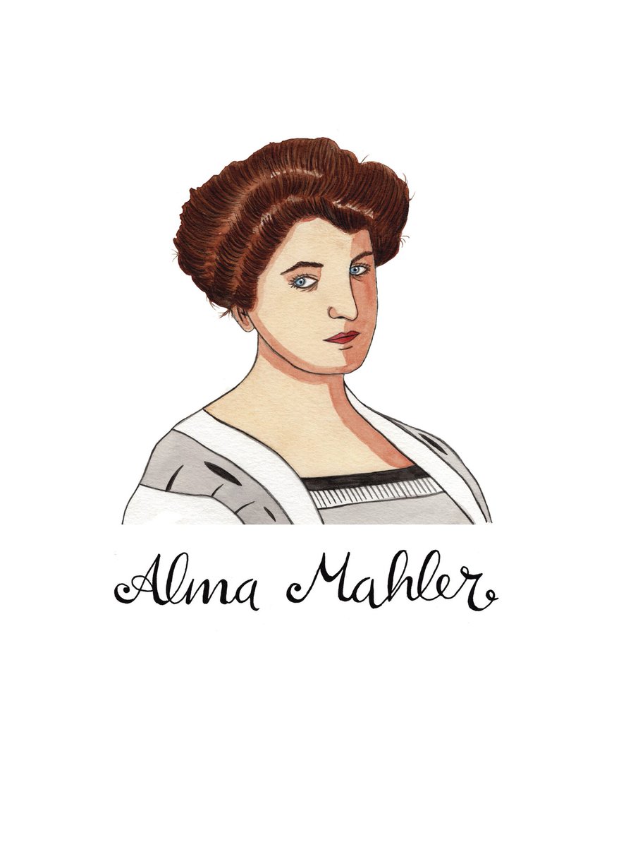 Tal día como hoy de 1879 nació en Viena, Alma Mahler, compositora, editora musical y escritora.

#compositoras #almamahler #mujeresenlamusica #womencomposers