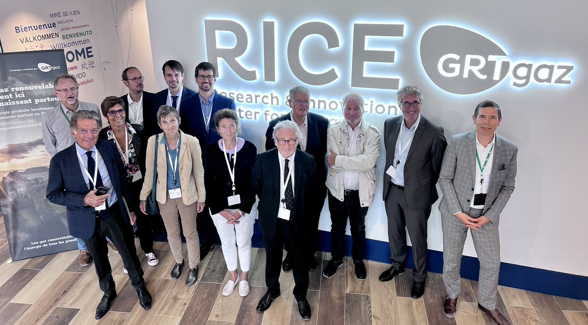 Intégration de l’#Hydrogène dans les réseaux gaziers, intégrité des #réseaux et recherche de nouveaux matériaux, procédés de production de nouveaux #gaz, optimisation du mix #énergétique… les élus du <a href="/sigeif75/">Sigeif</a> dont <a href="/jjguillet/">Jean-Jacques GUILLET</a> découvrent les laboratoires de @RICE_Energy @GRTgaz
