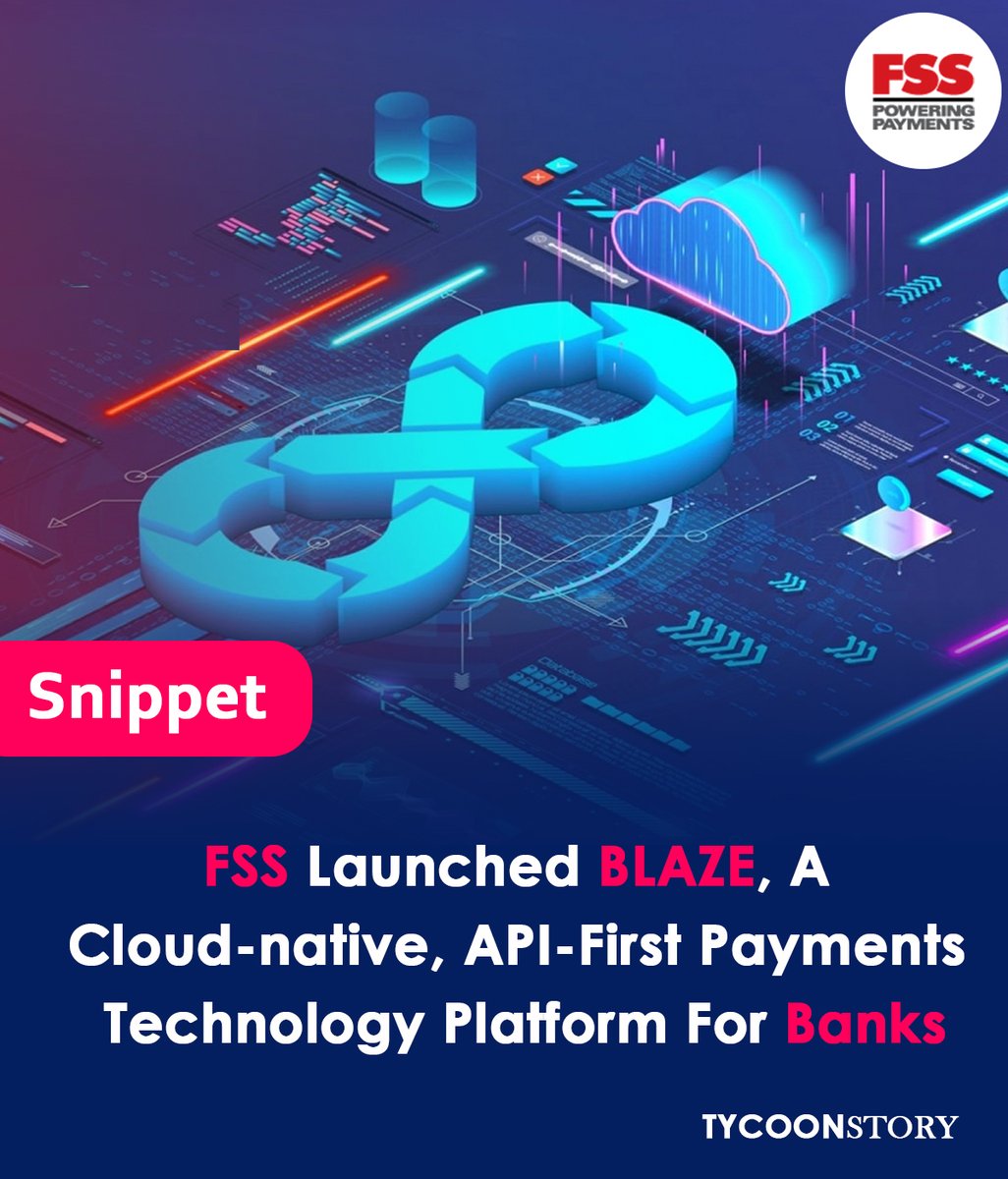 Fss Releases The Bank-specific Future-ready Payments Technology Platform Blaze.
#FSS #BLAZE #paymentstechnology #cloudnative #futureofpayments #openstandards #fintech #realtimepayments #frauddetection #reconciliation #innovation #banking @fssaiindia