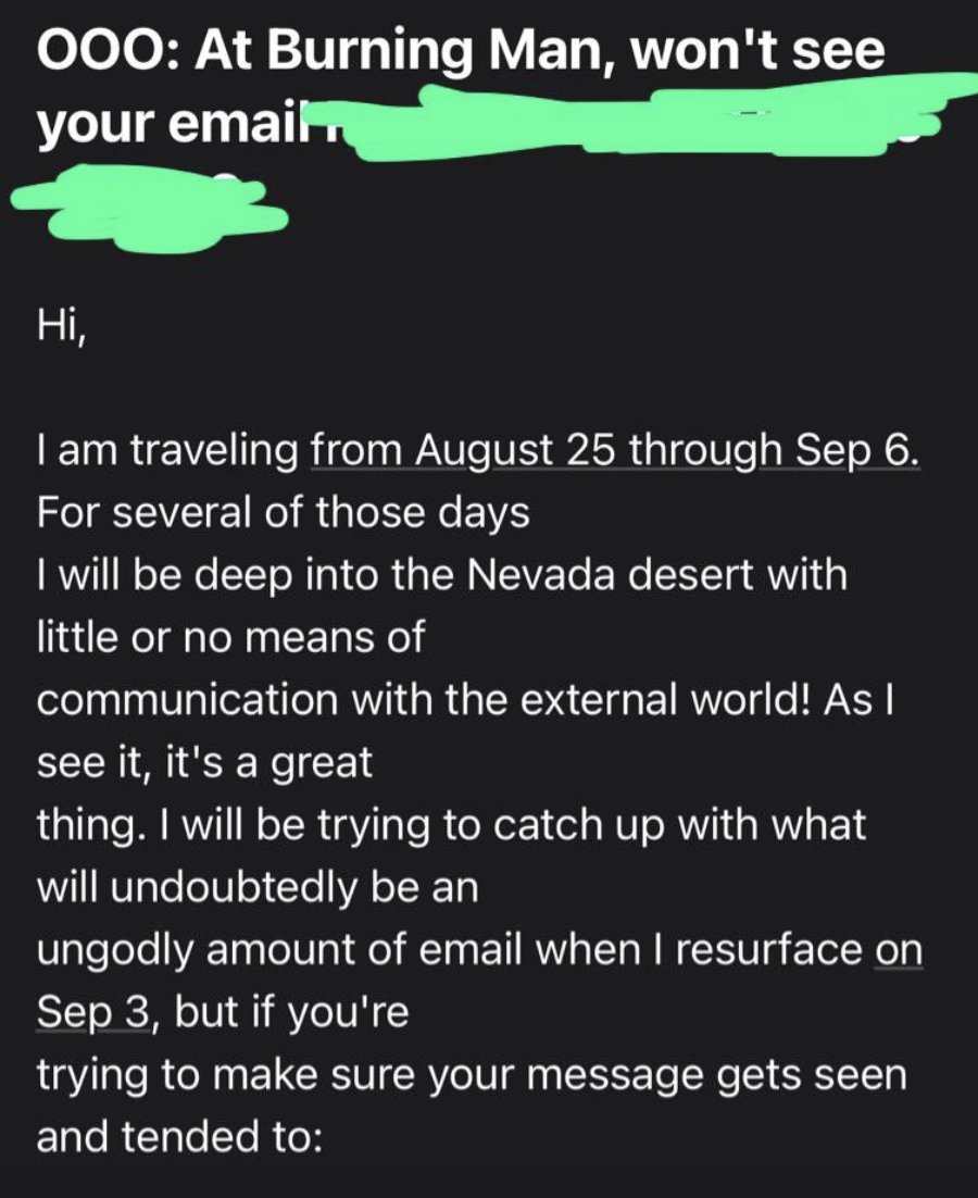VCBrags's tweet photo. VCs: "I'll be grinding hard throughout the summer. No other investor is going to outwork me!"

Also VCs: https://t.co/I6XKDT8dNw