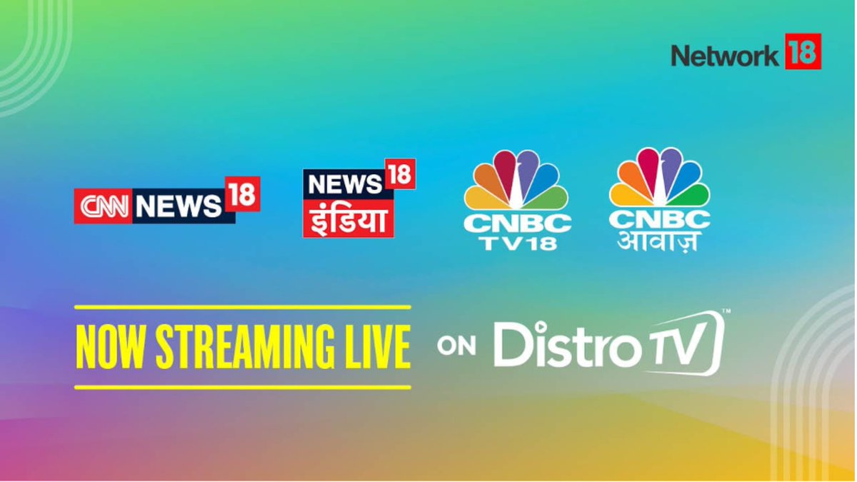 We're thrilled to announce our partnership with Network18! Together, we're expanding the content horizon for our viewers in India. Dive into a world of entertainment, news, and more with DistroTV. loom.ly/pAWlJoE