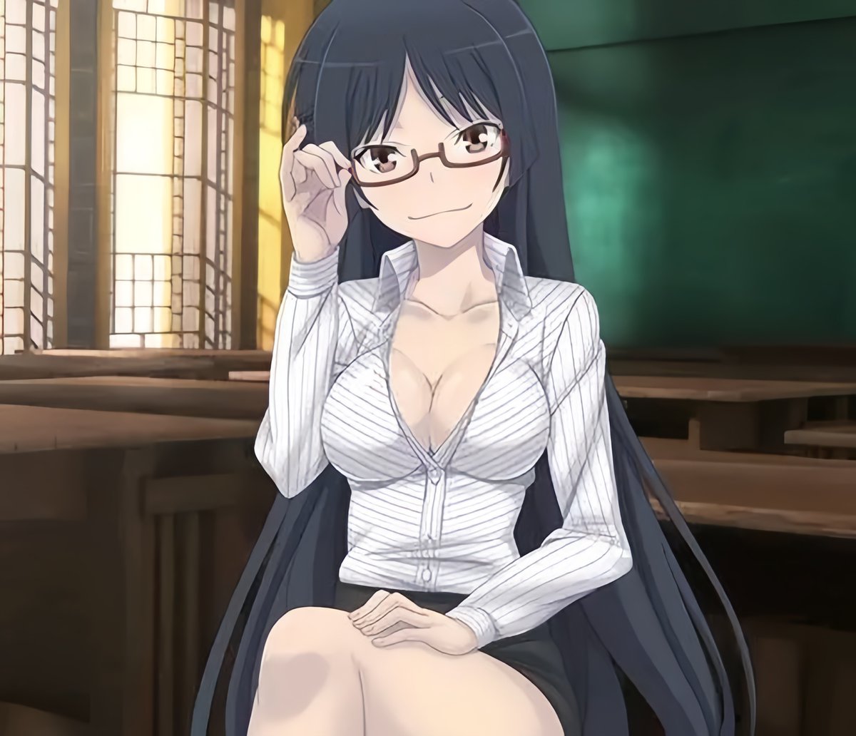 sythexnx's tweet image. こんばんは  ✨❤️ 

#akio #trinityseven #waifu