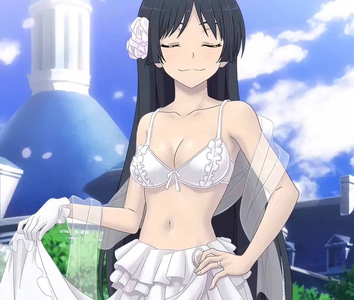 sythexnx's tweet image. こんばんは  ✨❤️ 

#akio #trinityseven #waifu