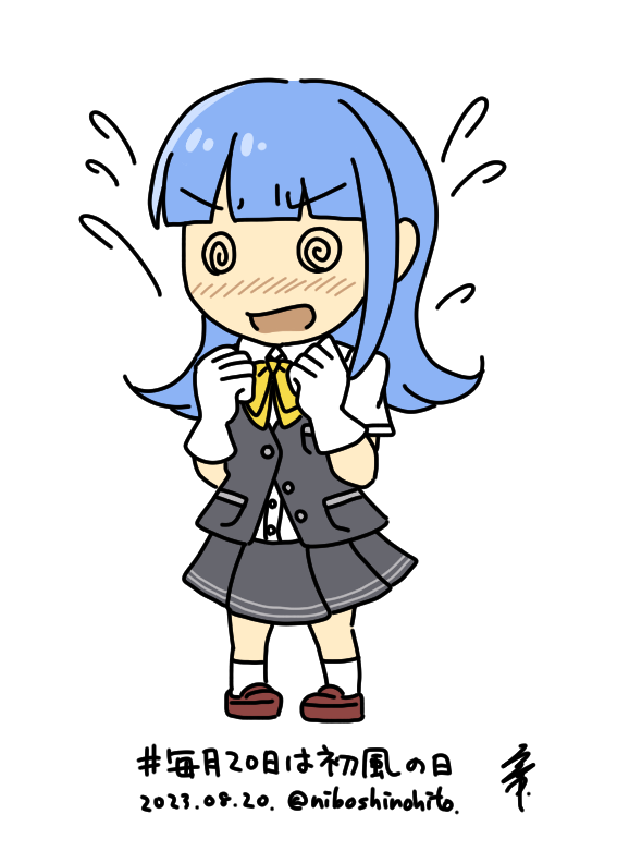 2023年8月の4選です。 #今月描いた絵を晒そう 