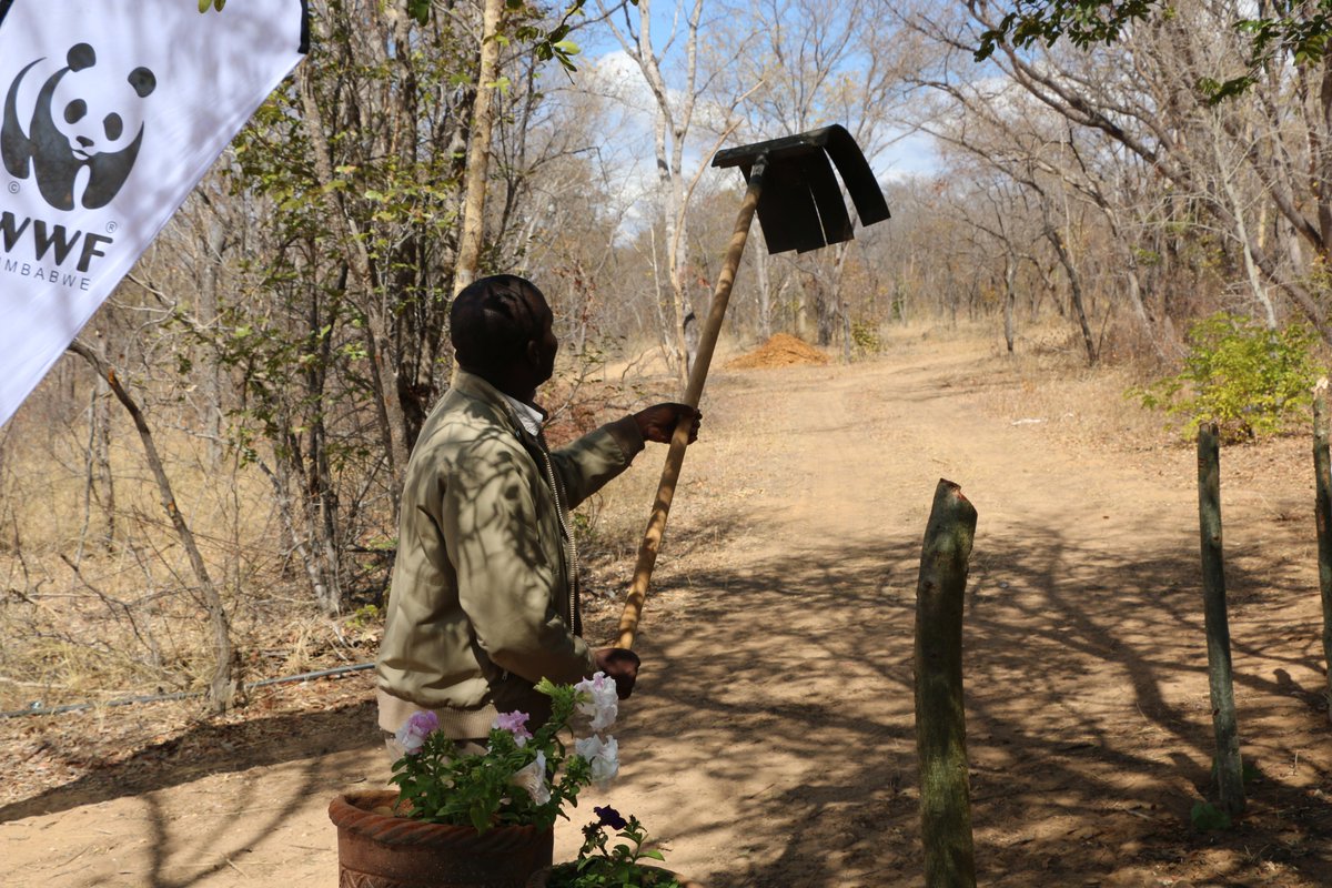 orapzenzele's tweet photo. "Prevention is better than control when keeping fires at  bay”, was the mantra of the workshops Sibanye Animal Welfare and Conservancy Trust (SAWC) was conducting in Lupane. SAWC is one of the CBOs ORAP worked with under the @WWF-Organisational Development Program.#orapzenzele https://t.co/u5CrXjS4Y9