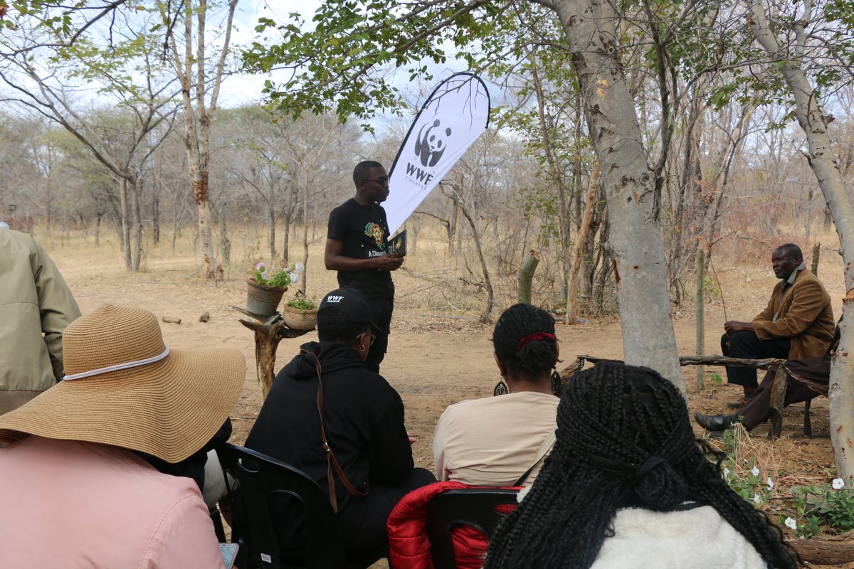 orapzenzele's tweet photo. "Prevention is better than control when keeping fires at  bay”, was the mantra of the workshops Sibanye Animal Welfare and Conservancy Trust (SAWC) was conducting in Lupane. SAWC is one of the CBOs ORAP worked with under the @WWF-Organisational Development Program.#orapzenzele https://t.co/u5CrXjS4Y9