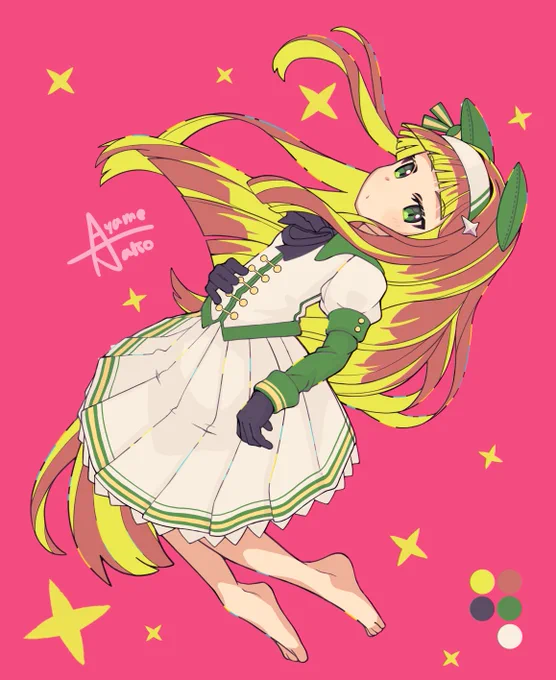 #ウマ娘 スズカ描いた 