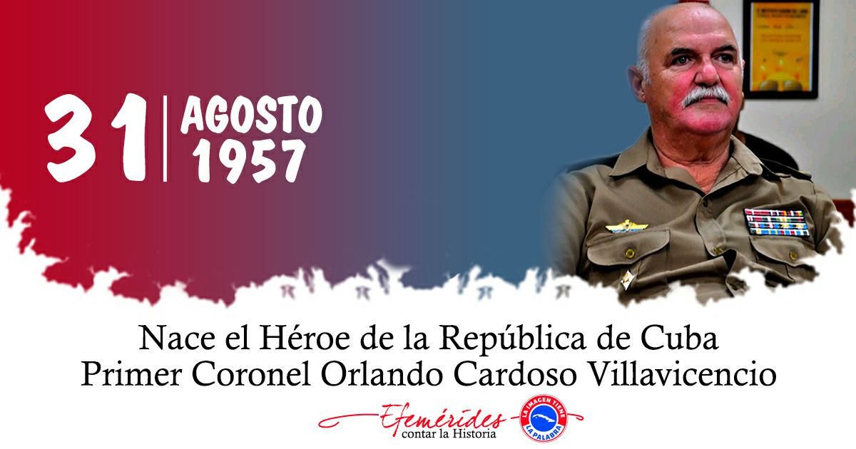 Héroe de la República de Cuba,  Villavicencio mantuvo una actitud ejemplar durante su etapa como prisionero en Somalia como teniente de las FAR de #Cuba durante 11 años. Ejemplo de valentía y resitencia💪🇨🇺

<a href="/AntillaGran/">꧁🇨🇺Gran Antilla ꧂</a>