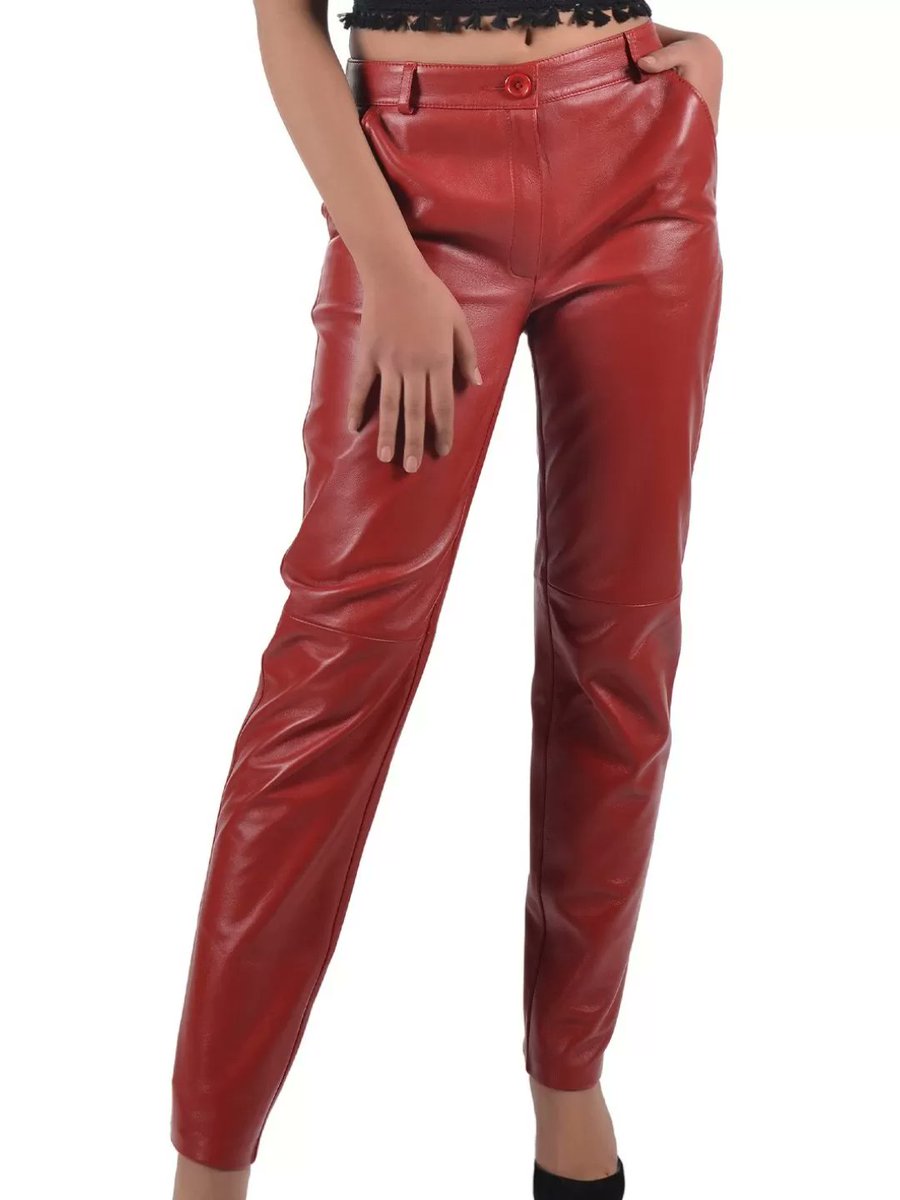 ClamentCustom's tweet image. Elevate your style game with a touch of boldness! 🔥 Introducing our Women's Real Lambskin Red Leather Trousers Pants – a perfect blend of confidence and fashion-forward flair.  #LeatherFashion #BoldInRed #StandoutStyle
clamentcustomleather.com/women-great-lo…