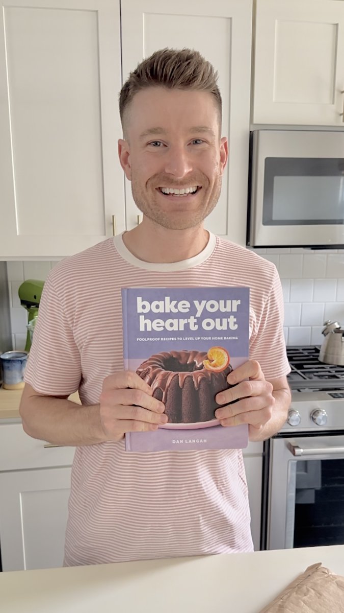 My debut cookbook, BAKE YOUR HEART OUT, drops on Oct 3rd! It's filled with my foolproof recipes for the classic that you crave. You can preorder at bakedbydan.com and get some extras when you do 🙏