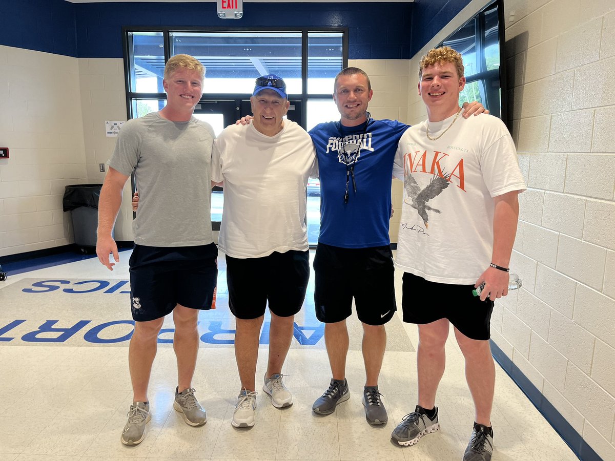 CoachJSimcsak's tweet photo. Congratulations Will McCune!!!  You did it!  We can’t wait to see you play at Clemson!!  Your life long dream coming true!!
(pictures from our last practice before Clemson walk-on tryouts at Airport High School thanks to @CoachFidler) https://t.co/PLDPuCGjjW