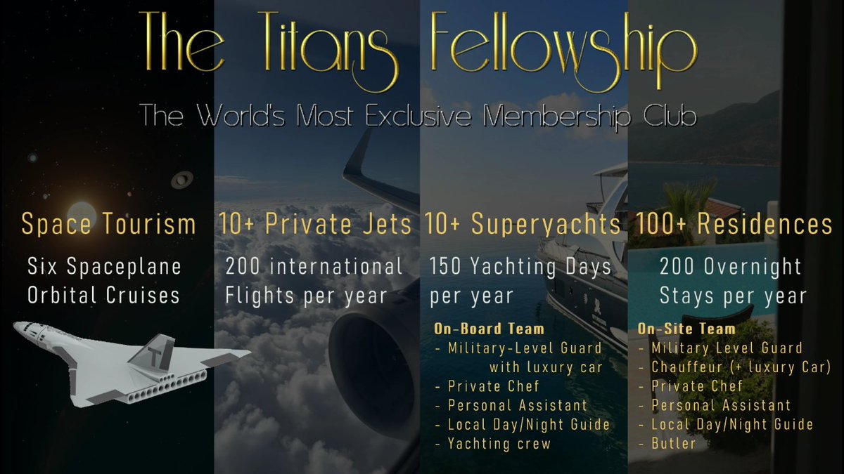 Titans_Space's tweet photo. 𝗧𝗵𝗲 #𝗧𝗶𝘁𝗮𝗻𝘀 𝗙𝗲𝗹𝗹𝗼𝘄𝘀𝗵𝗶𝗽: The World's Most #Exclusive Membership Club

𝔽𝕣𝕠𝕞 #𝕊𝕡𝕒𝕔𝕖𝕋𝕠𝕦𝕣𝕚𝕤𝕞 𝕥𝕠 #ℙ𝕣𝕚𝕧𝕒𝕥𝕖𝕁𝕖𝕥𝕤 𝕥𝕠 #𝕊𝕦𝕡𝕖𝕣𝕪𝕒𝕔𝕙𝕥𝕤 𝕥𝕠 #𝕃𝕦𝕩𝕦𝕣𝕪 ℝ𝕖𝕤𝕚𝕕𝕖𝕟𝕔𝕖𝕤

https://t.co/yM8cbIT5VS

#Space #UHNW #PrivateEquity #Fund https://t.co/JKj4C72vqk