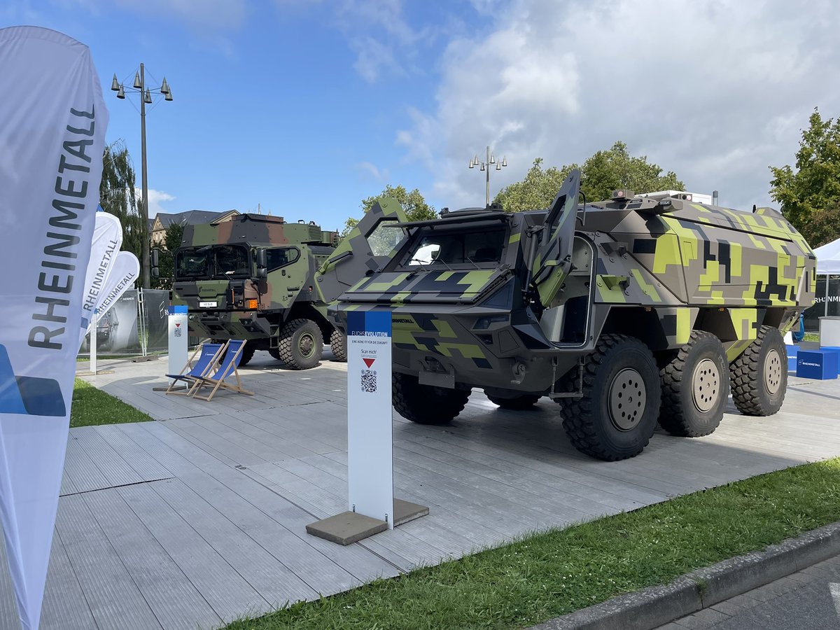 RheinmetallAG's tweet image. 📸 Impression vom zweiten Tag der #RÜNET23 in Koblenz

#RÜNET2023 @cpm_defencenetwork