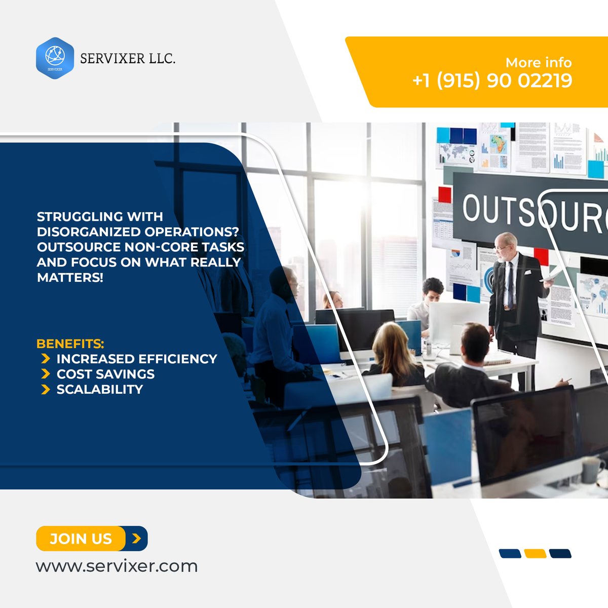 servixer's tweet photo. Elevate Your Business from Chaos to Order! 🚀 Take the leap and streamline now!

Visit us at: https://t.co/68GNTWdTVF

#Outsourcing #BusinessEfficiency #FromChaosToOrder 📚🛠️🌐 https://t.co/2K4OYOLb9V