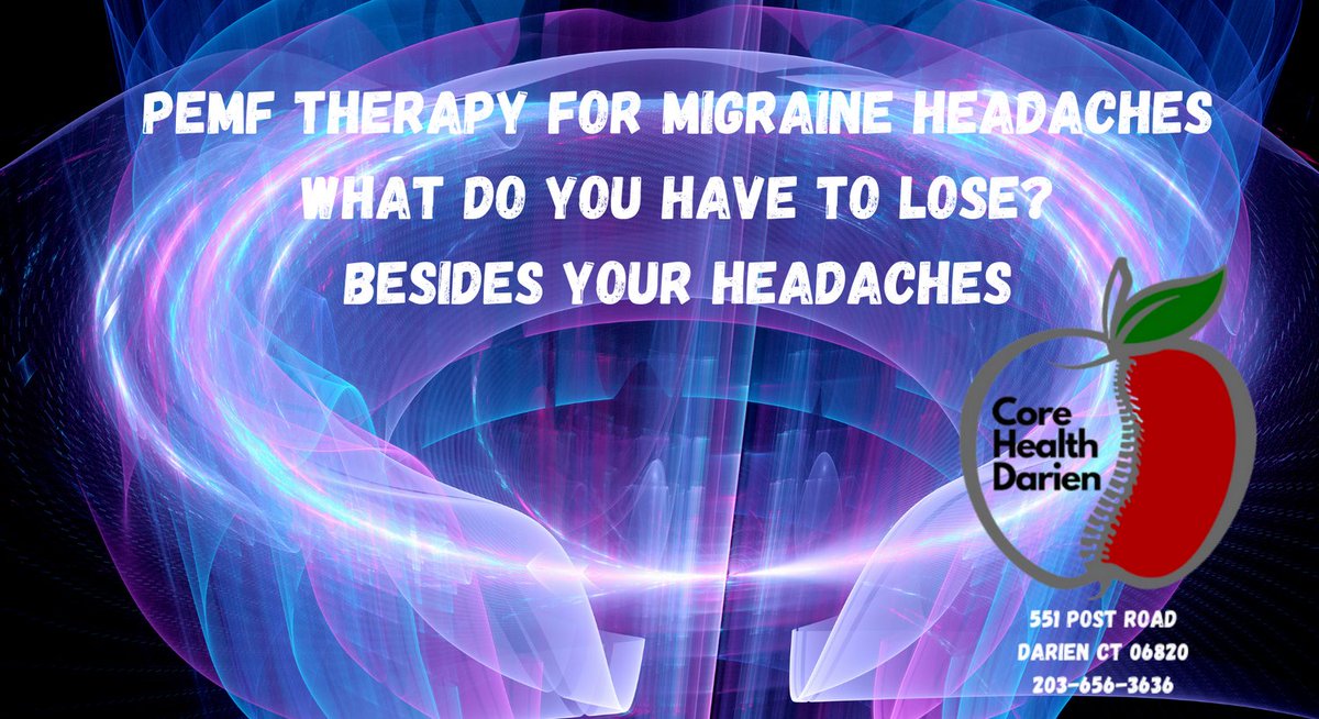 DarienChiro's tweet photo. Pemf Therapy For Migraines And Headaches- Darien Ct

 But what if there was a non-invasive therapy with the potential to reduce the frequency and severity of your pain? learn more
https://t.co/o3hPexVzYg
. https://t.co/s4JRCRhHmO
