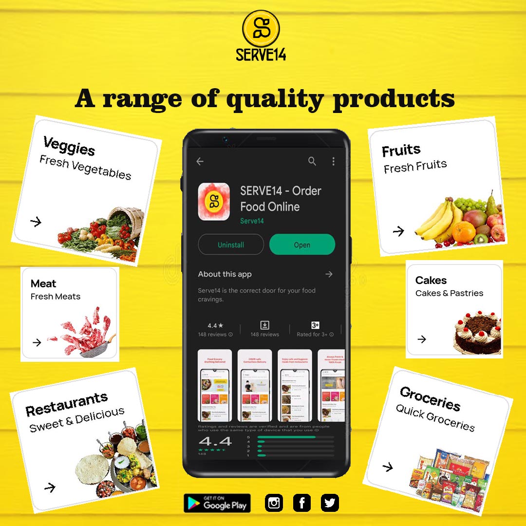 theserve14's tweet image. Discover a World of Choices: All Your Favorite Categories in One App! 🛍️📱 
*
#OneStopShop #EndlessOptions #serve14 #serve14delivery #serve14bestfoodelivery #bestdelivery #serve14tezpur